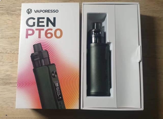 Photo secondaire 1 - Vaporesso GEN PT 60 vert kaki occasion