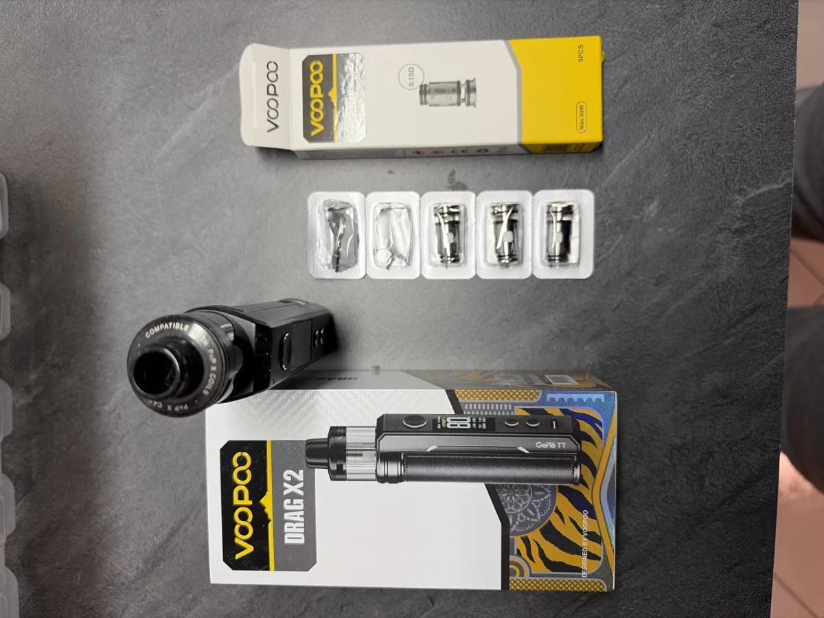 Cigarette Voopoo drag x2 et resistance occasion