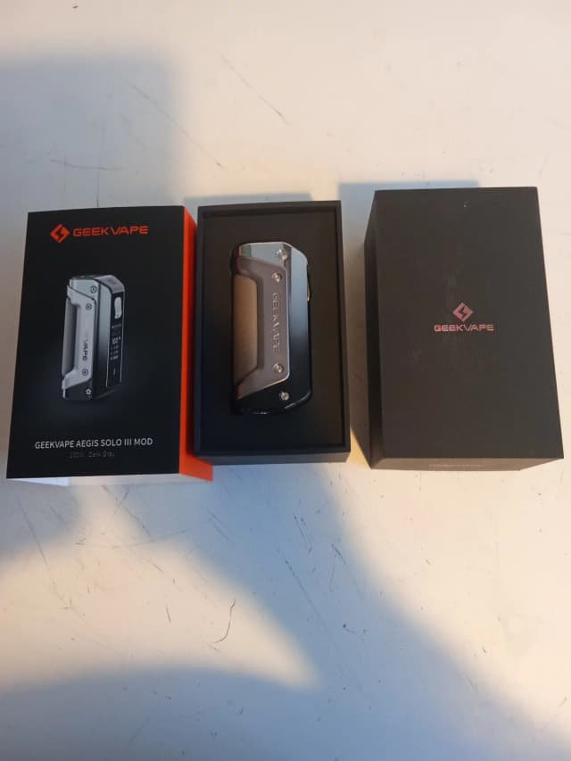 Photo secondaire 2 - Geek Vape Aegis Solo 3 100w occasion