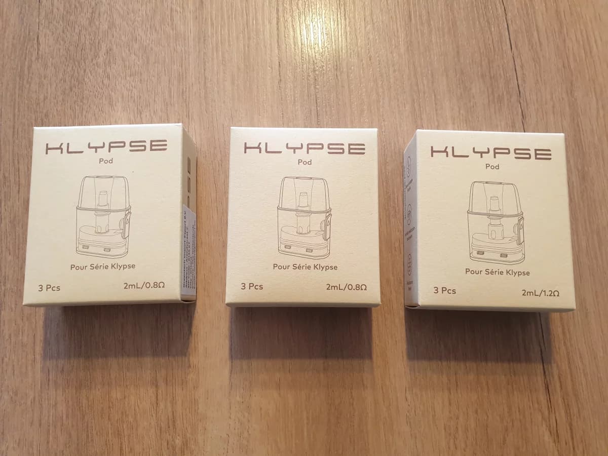 PODS KLYPSE INNOKIN (0,8 ohm) + (1,2 ohm)