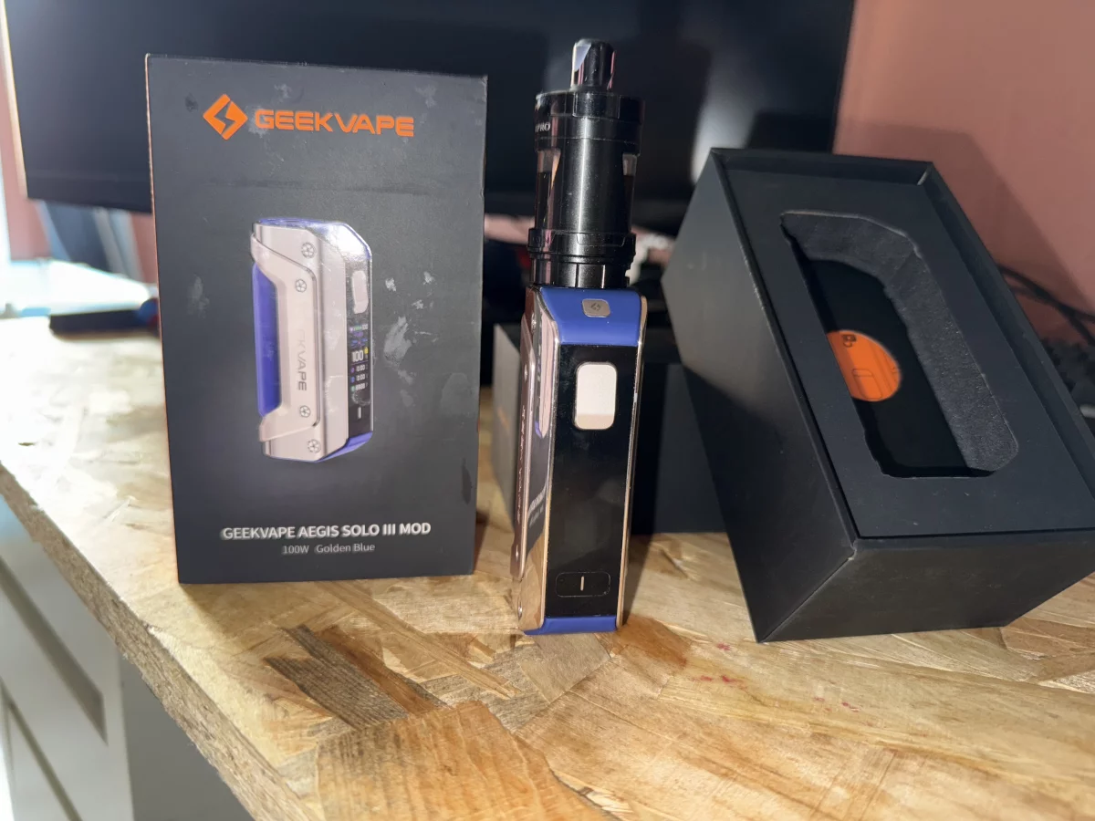 Box Aegis Solo 3 clearo Innokin Zenith pro occasion