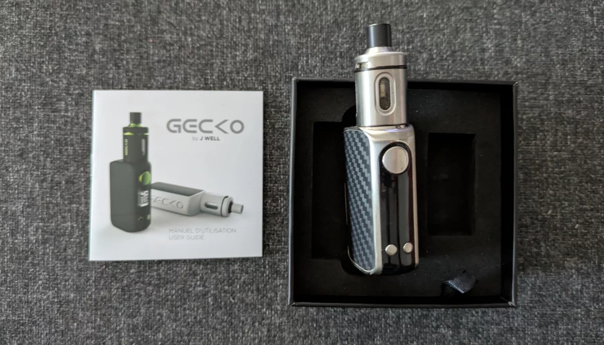 Kit cigarette electronique jwell Gecko debutant occasion