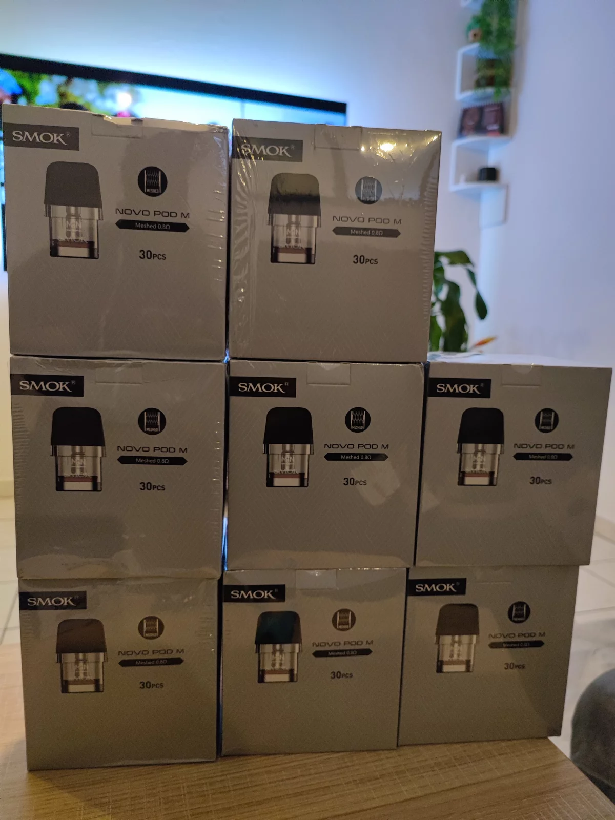 7 Boites SMOK Novo Pod M - 30 cartouches occasion