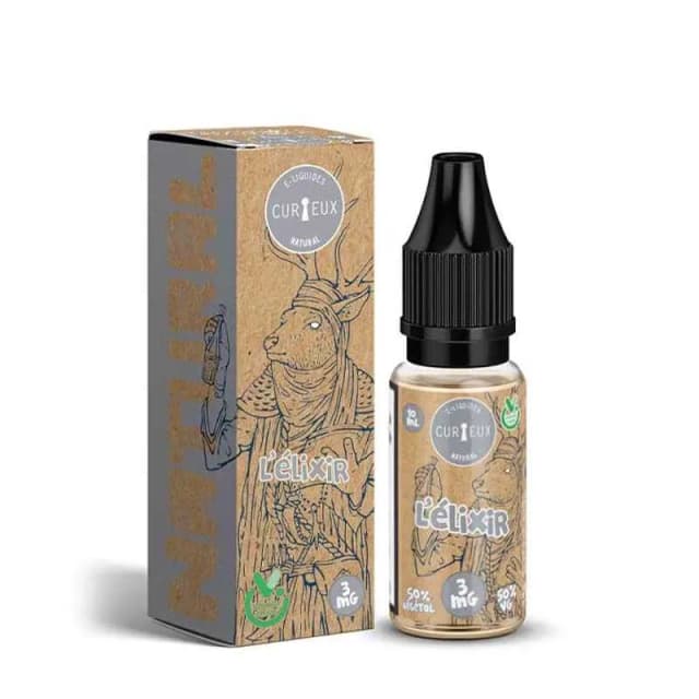 Comparer L'Elixir Natural - Curieux - E-liquides avec un prix minimum de 5.90€