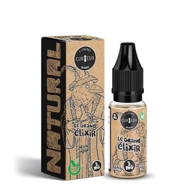 Comparer Le Grand Elixir Natural - Curieux - E-liquides avec un prix minimum de 5.90€