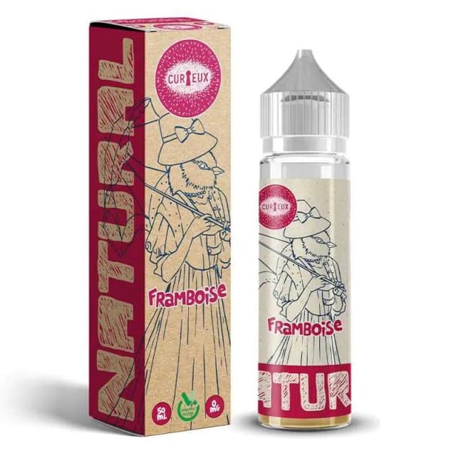 Comparer Framboise 50ml Edition Natural - Curieux - E-liquides avec un prix minimum de 21.90€