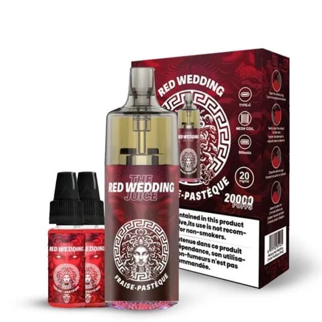 Comparer Puff Tornado 20K The MDS Juice - 20 mg - Red Wedding - Cigarettes électroniques avec un prix minimum de 15.90€