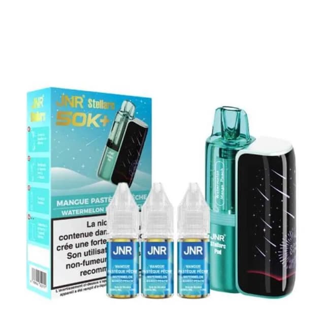 Comparer Puff Stellarc 50000 - JNR - 20 mg - Watermelon Mango Peach - Cigarettes électroniques avec un prix minimum de 19.90€