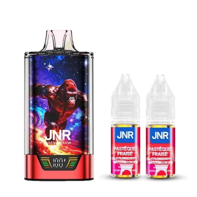 Comparer Puff Gorilla X 43000 - JNR - 20 mg - Strawberry Watemelon Ice - Cigarettes électroniques avec un prix minimum de 18.90€