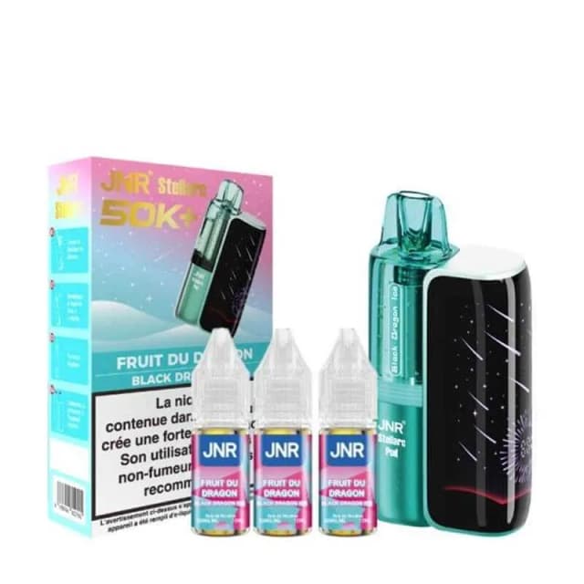 Comparer Puff Stellarc 50000 - JNR - 20 mg - Black Dragon Ice - Cigarettes électroniques avec un prix minimum de 19.90€