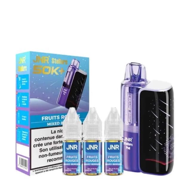 Comparer Puff Stellarc 50000 - JNR - 20 mg - Mixed Berries - Cigarettes électroniques avec un prix minimum de 19.90€