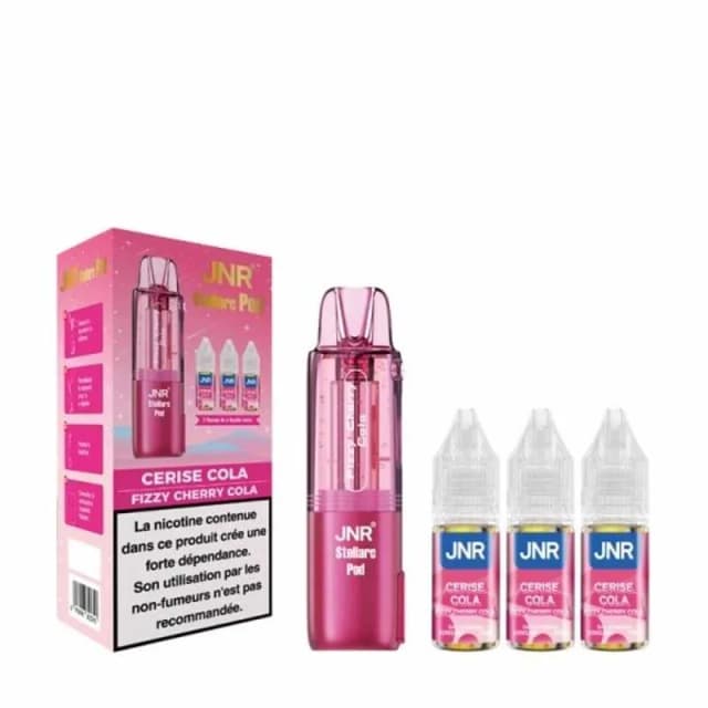Comparer Cartouche Stellarc - JNR - 20 mg - Fizzy Cherry Cola - Cigarettes électroniques avec un prix minimum de 6.90€