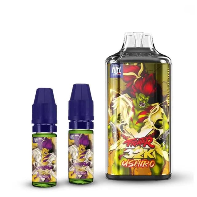 Comparer Puff Fighter X 32K - 20 mg - Ushiro - Cigarettes électroniques avec un prix minimum de 12.90€