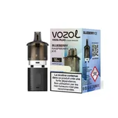 Comparer  Cartouche Vozol Vista Plug 15K Framboise Myrtille Glacée  - Cigarettes électroniques avec un prix minimum de 9.90€