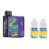 Comparer  Puff JNR AeroX 32k - Pêche Fruit des Bois  - Cigarettes électroniques avec un prix minimum de 19.90€