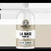 Comparer Base 00/100 1 litre - Cristal Vape - DIY avec un prix minimum de 9.85€